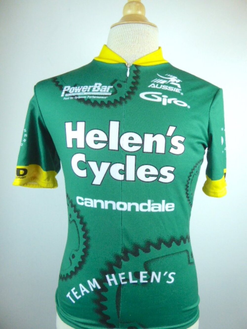 AUSSIE BRAND sponsor cycling jersey TEAM HELENS cannondale power bar